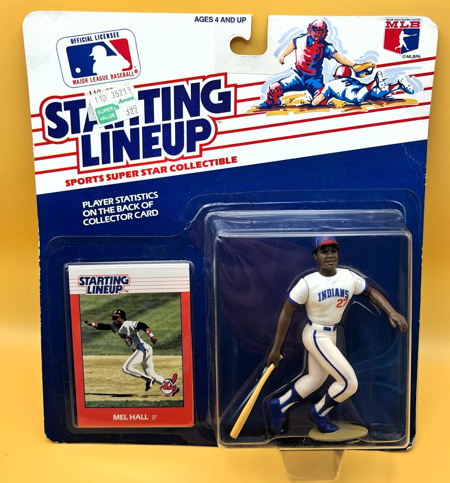 1988 Mel Hall Starting Lineup with Card Factory Sealed - Vintage 1st Year