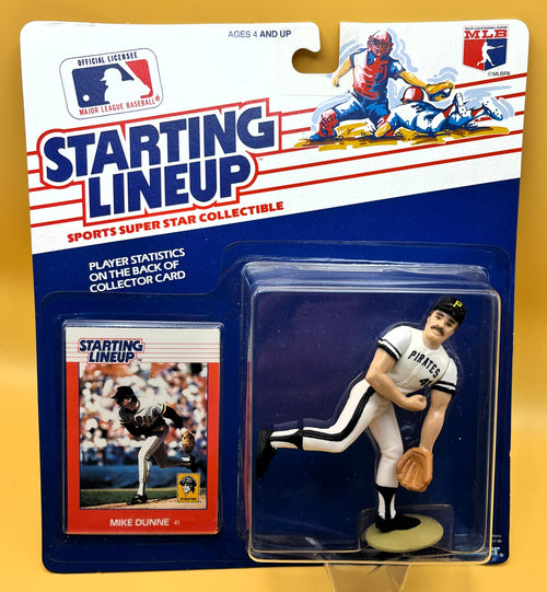 1988 Mike Dunne Starting Lineup with Card Factory Sealed - Vintage 1st Year