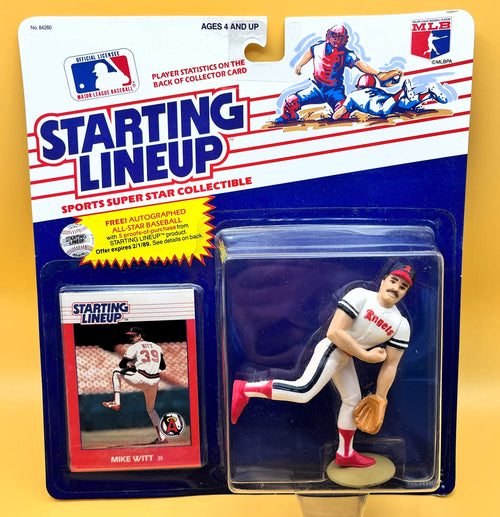 1988 Mike Witt Starting Lineup with Card Factory Sealed - Vintage 1st Year