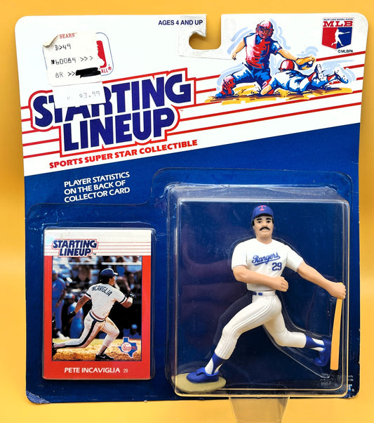 1988 Pete Incaviglia Starting Lineup with Card Factory Sealed - Vintage 1st Year