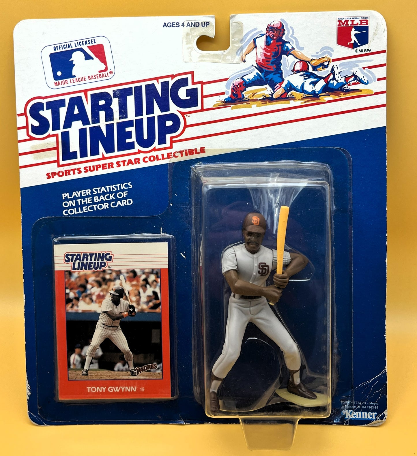 1988 Tony Gywnn Starting Lineup with Card Factory Sealed - Vintage 1st Year