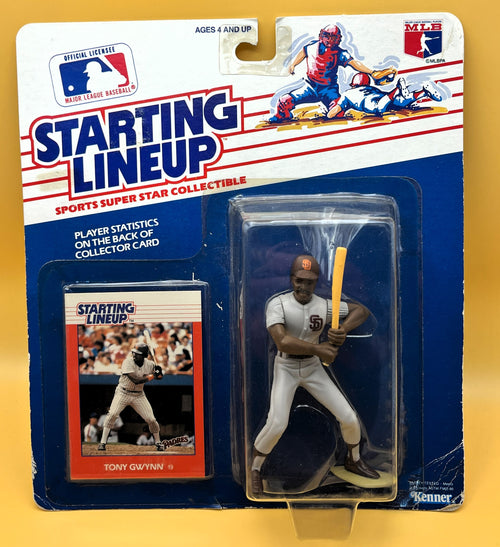 1988 Tony Gywnn Starting Lineup with Card Factory Sealed - Vintage 1st Year