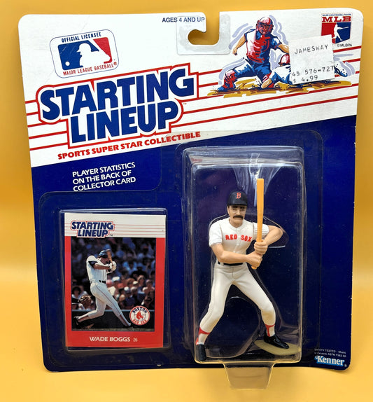 1988 Wade Boggs Starting Lineup with Card Factory Sealed - Vintage 1st Year