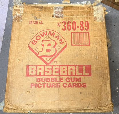 1989 Bowman Baseball Case #360-89