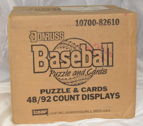 1989 Baseball Donruss Case