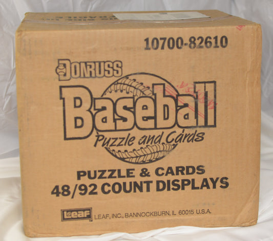 1989 Baseball Donruss Case