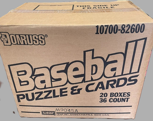 1989 Baseball Donruss Full Case 82600