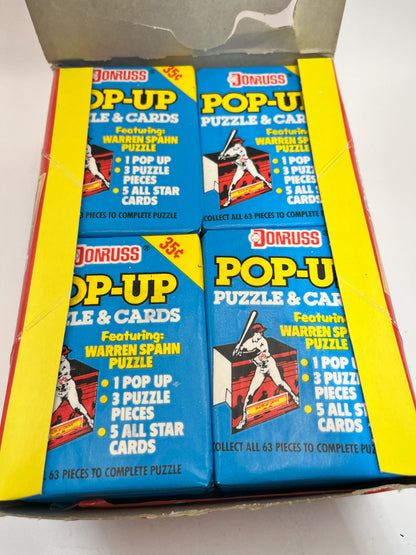 1989 Baseball Donruss Pop-up Box