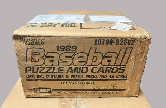 1989 Baseball Donruss Rack Case - 82602