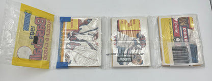 1989 Baseball Donruss Rack Pack- Randy Johnson Griffey Jr