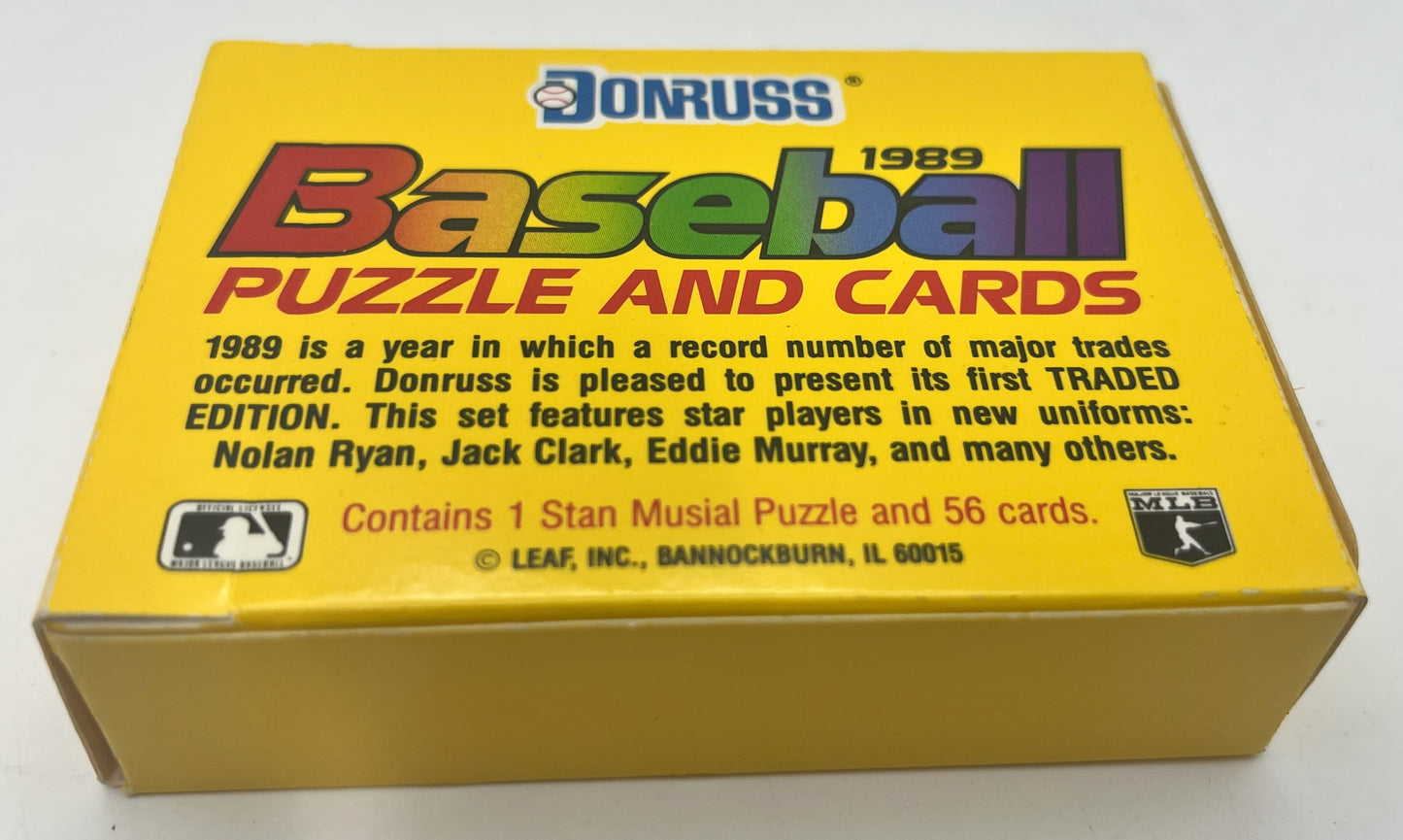 1989 Baseball Donruss Traded Set