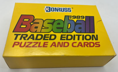 1989 Baseball Donruss Traded Set