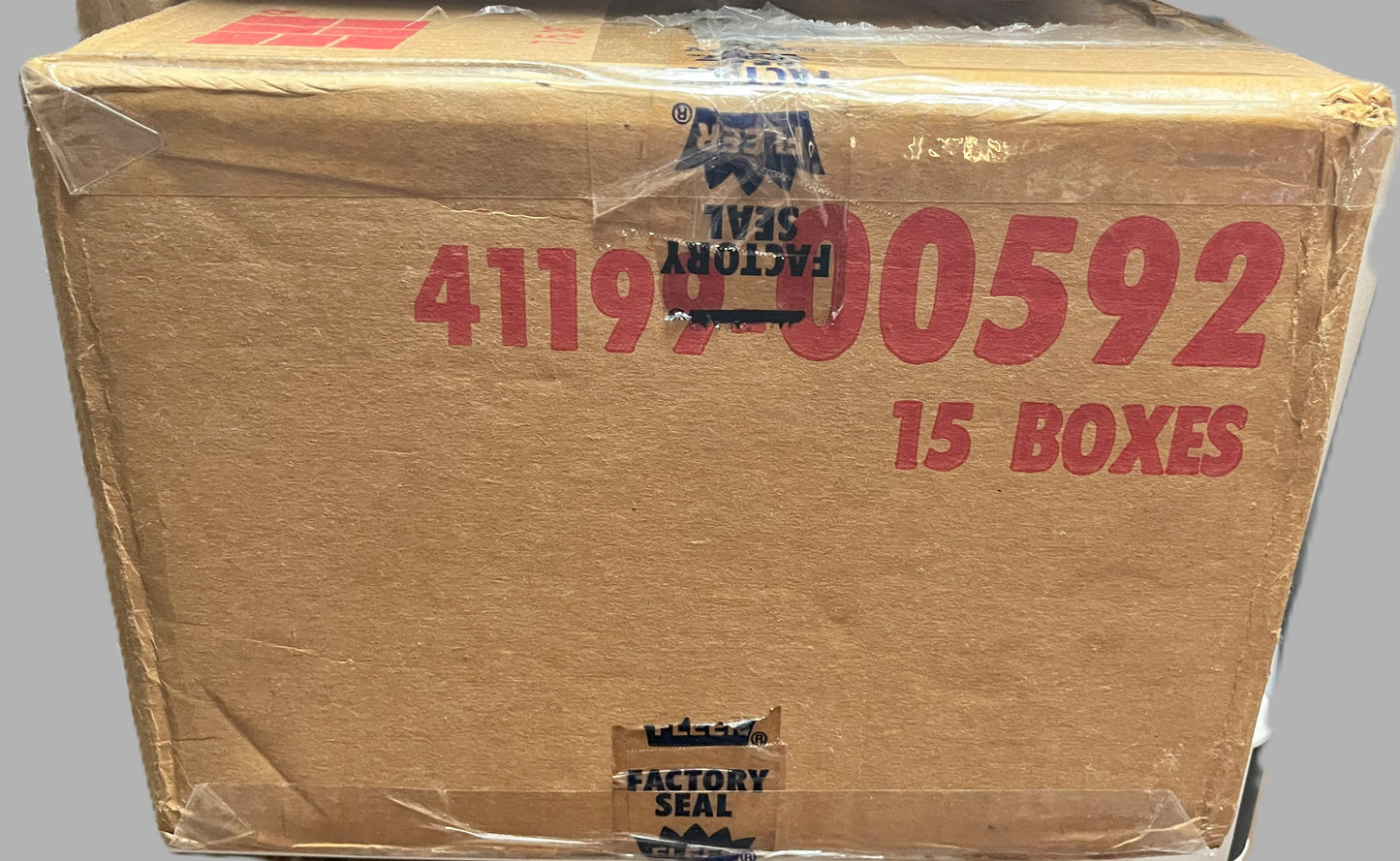 1989 Baseball Fleer Factory Sets Case