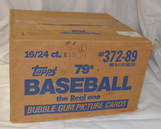 1989 Baseball Topps  Case 372-89