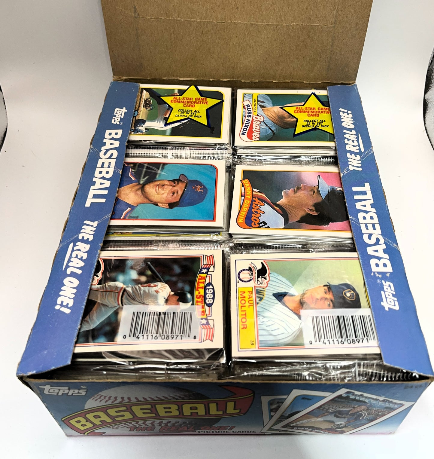 1989 Baseball Topps Rack Box- Randy Johnson Rookie