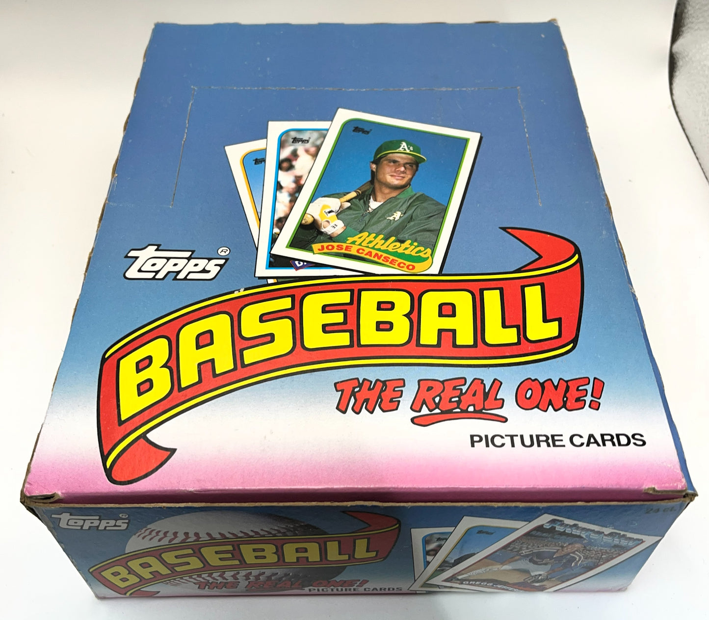 1989 Baseball Topps Rack Box- Randy Johnson Rookie