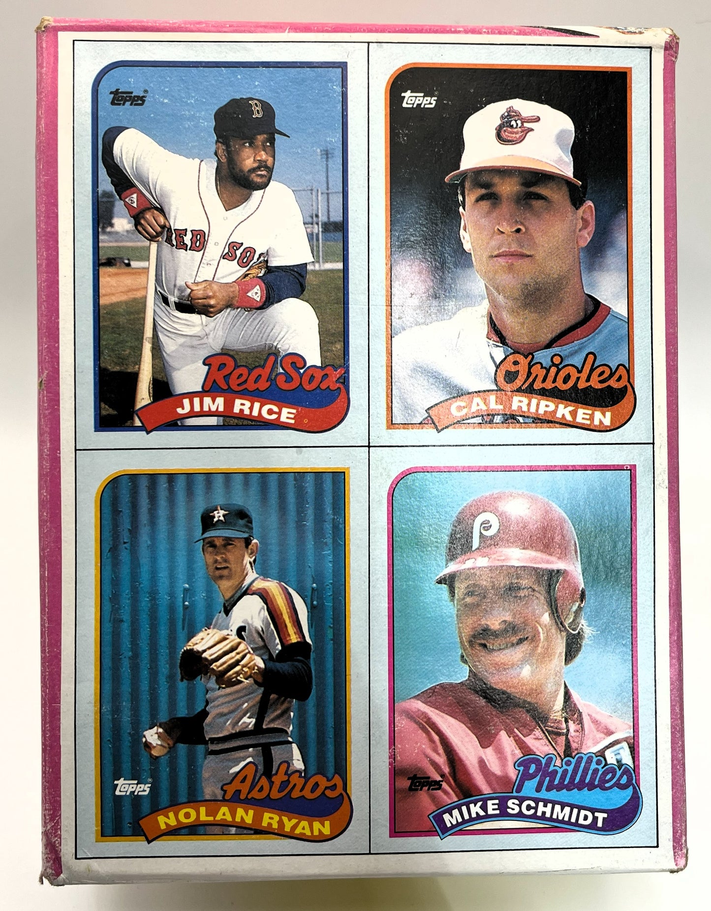 1989 Baseball Topps Wax Box- Randy Johnson Rookie