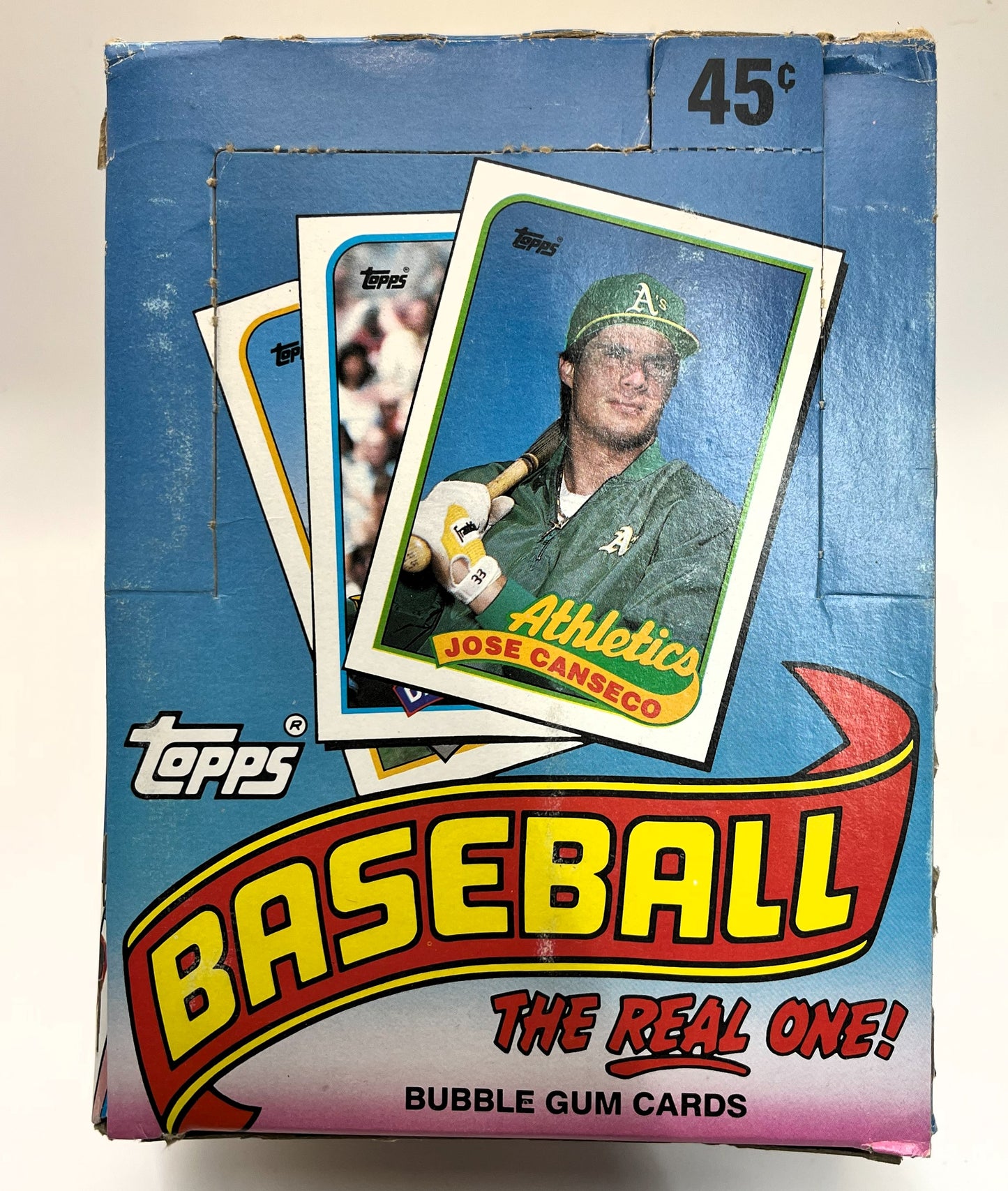 1989 Baseball Topps Wax Box- Randy Johnson Rookie