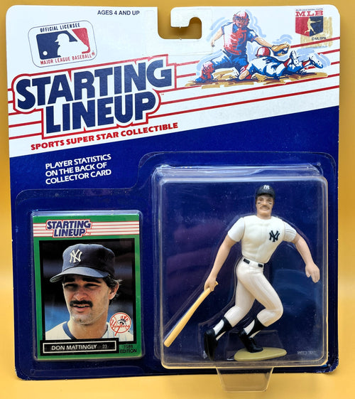 1989 Don Mattingly Starting Lineup - Yankees