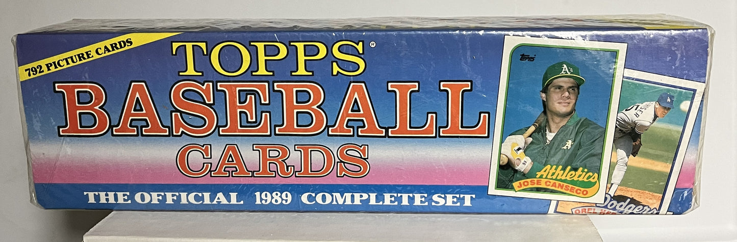 1989 Topps Baseball Factory Sealed Set -Biggio Johnson Rookie