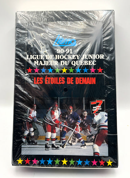 1990-91 Hockey Junior Majeur du Québec (LHJMQ) Box -  RARE Brodeur RC