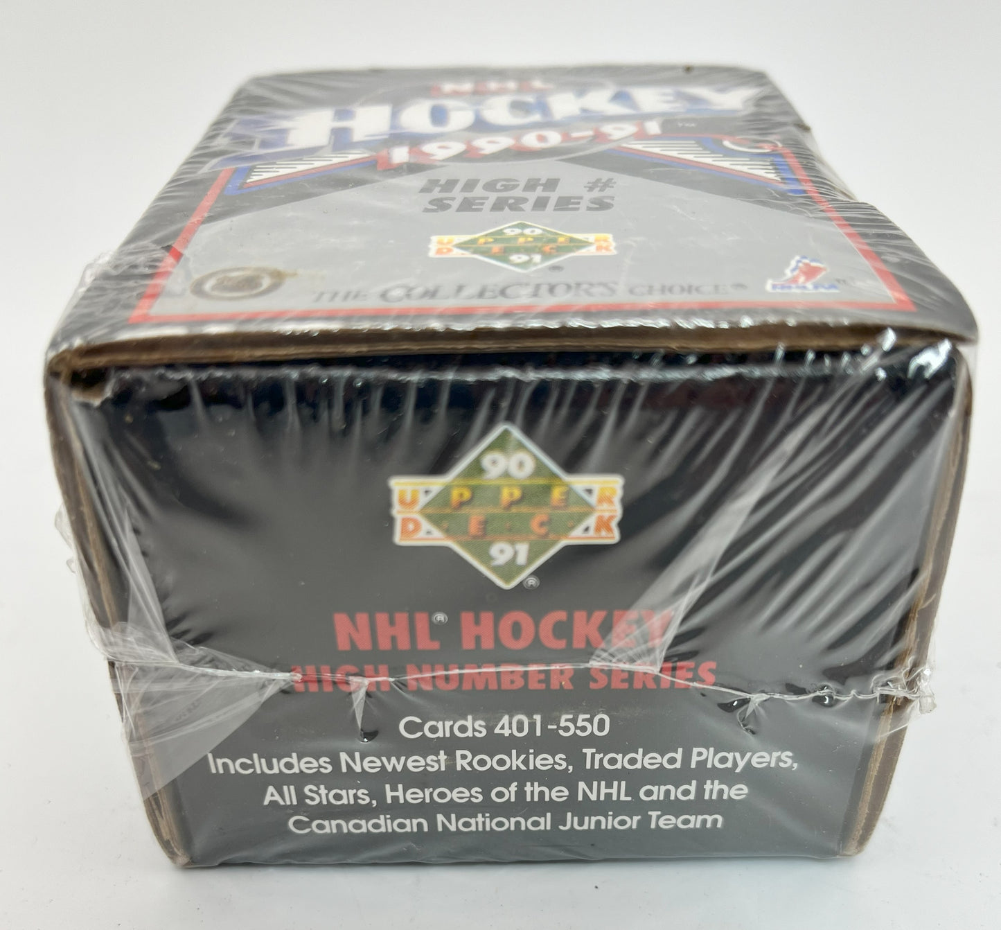 1990-91 Hockey Upper Deck High Series Set Factory Wrapped