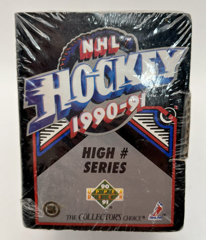 1990-91 Hockey Upper Deck High Series Set Factory Wrapped