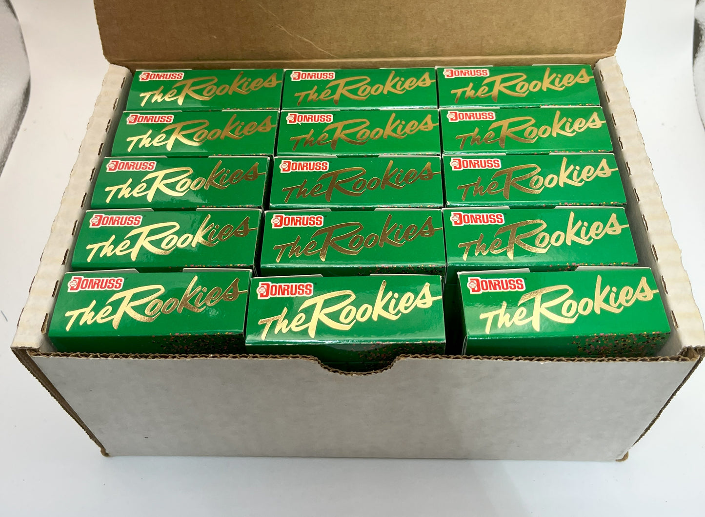 1990 Baseball Donruss The Rookies Case - 15 Sets
