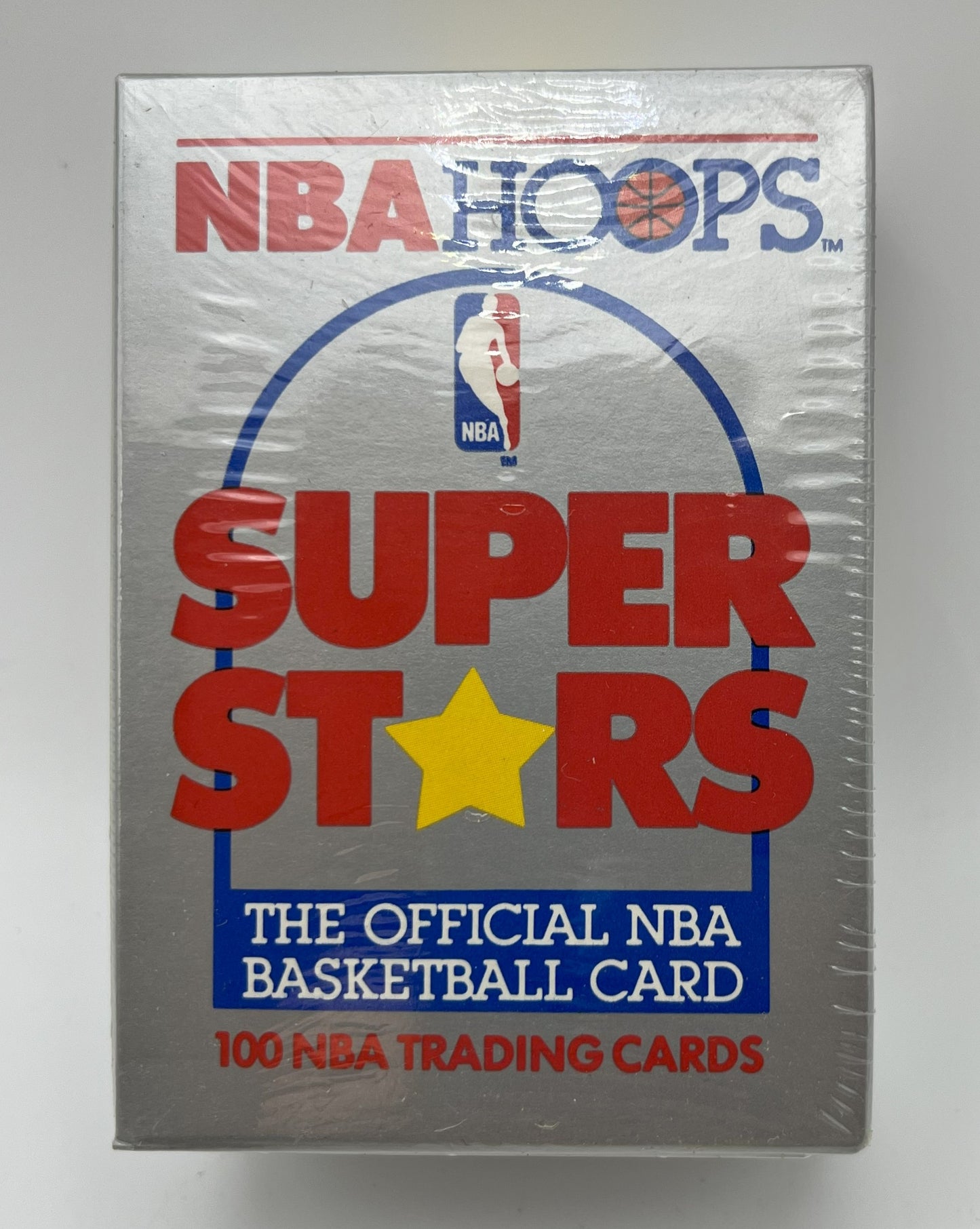 1989-90 Basketball NBA hoops Super Stars Set Factory Sealed - Jordan