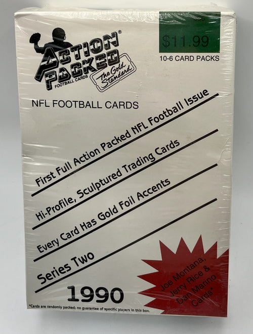 1990 Football Action Packed Series 2 Box