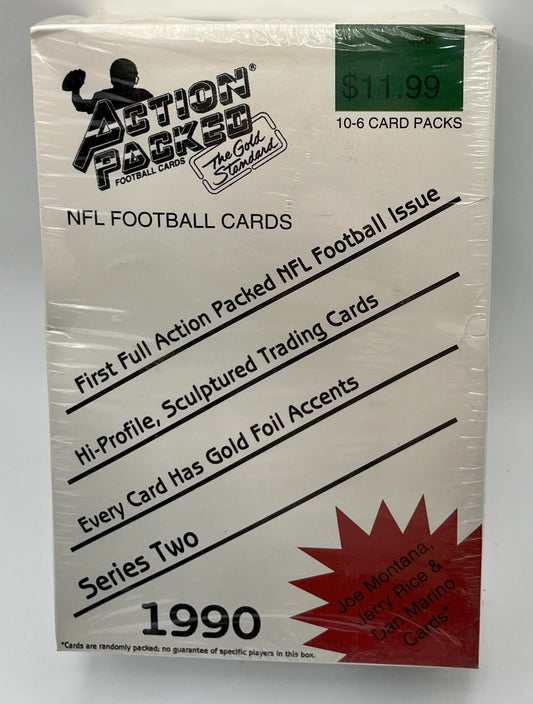 1990 Football Action Packed Series 2 Box
