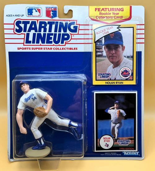 1990 Nolan Ryan Starting Lineup - Texas Rangers