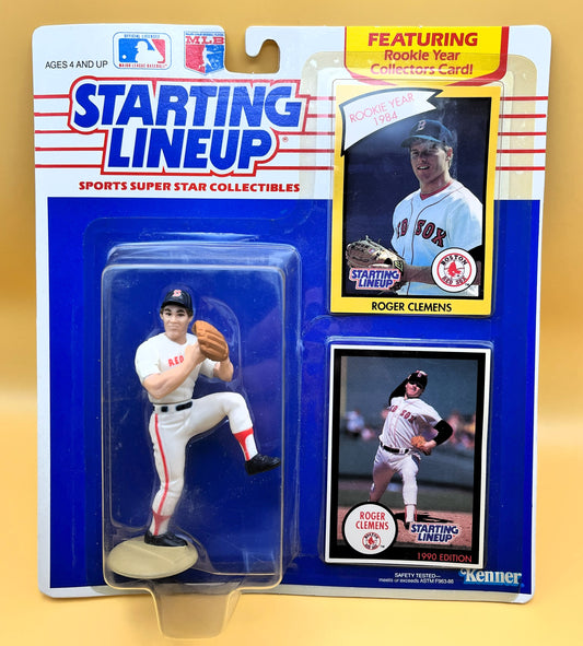 1990 Roger Clemens Starting Lineup - Boston Red Sox