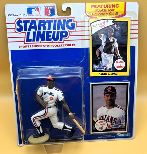 1990 Sandy Alomar Starting Lineup - Cleveland Indians