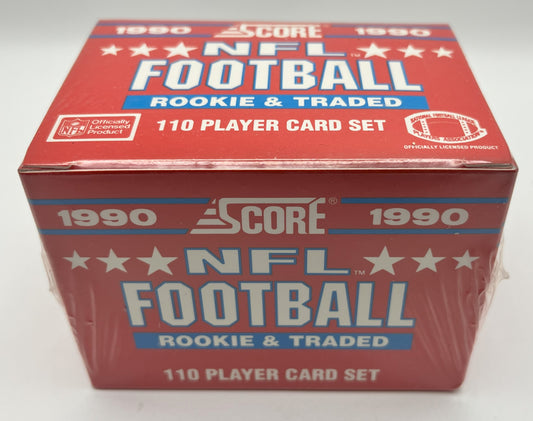 1990 Score Supplemental Football Factory Sealed Set -Emmitt Smith RC
