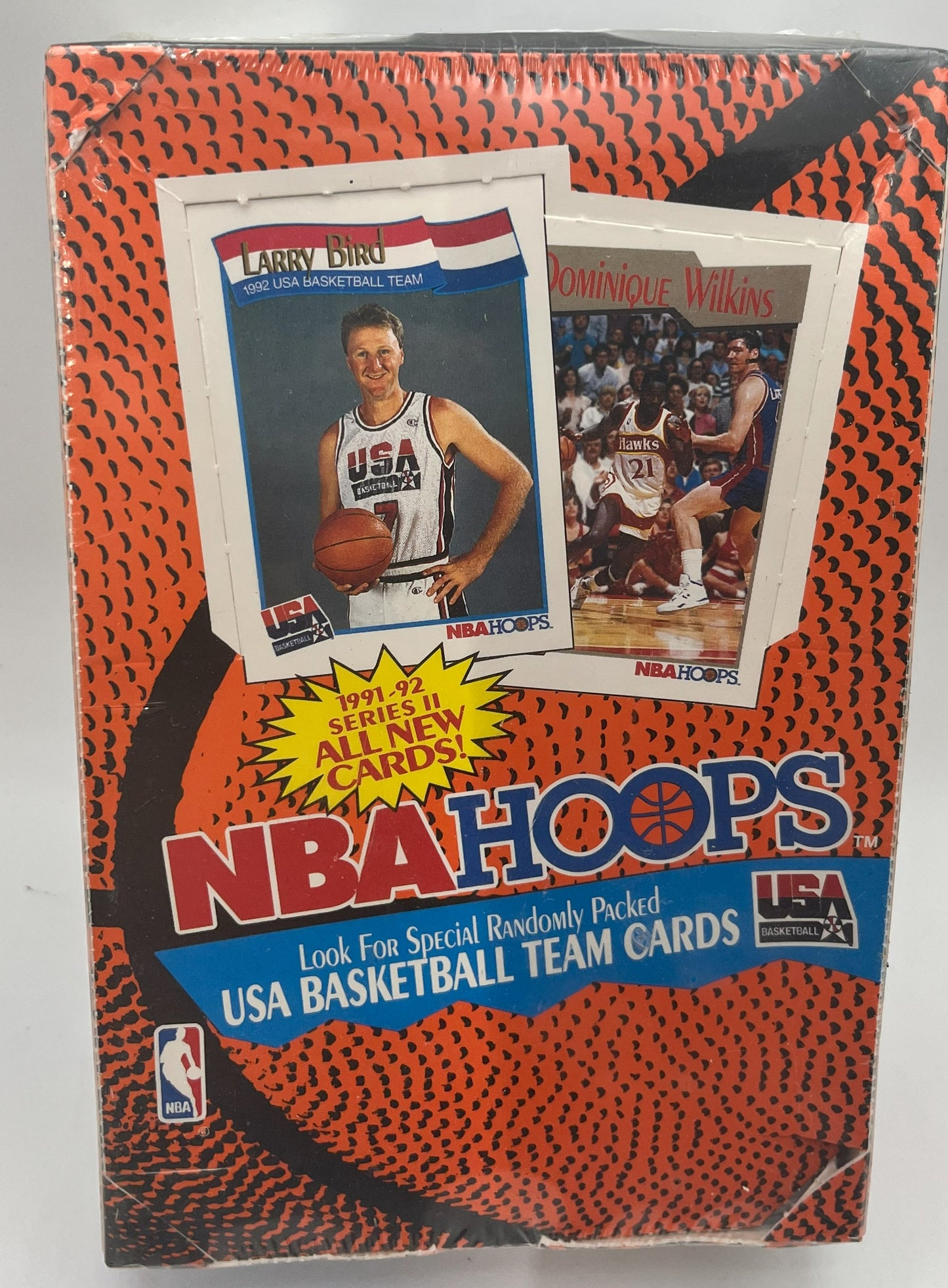 1991-92 Basketball Hoops Series 2 Box Factory Wrapped