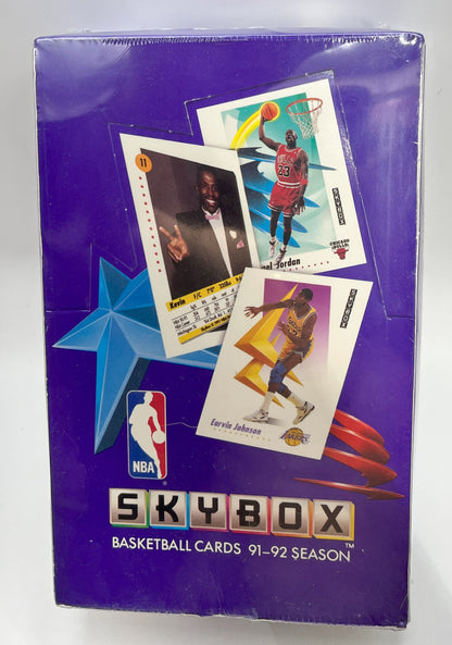 1991-92 Basketball Skybox Box-Jordan USA