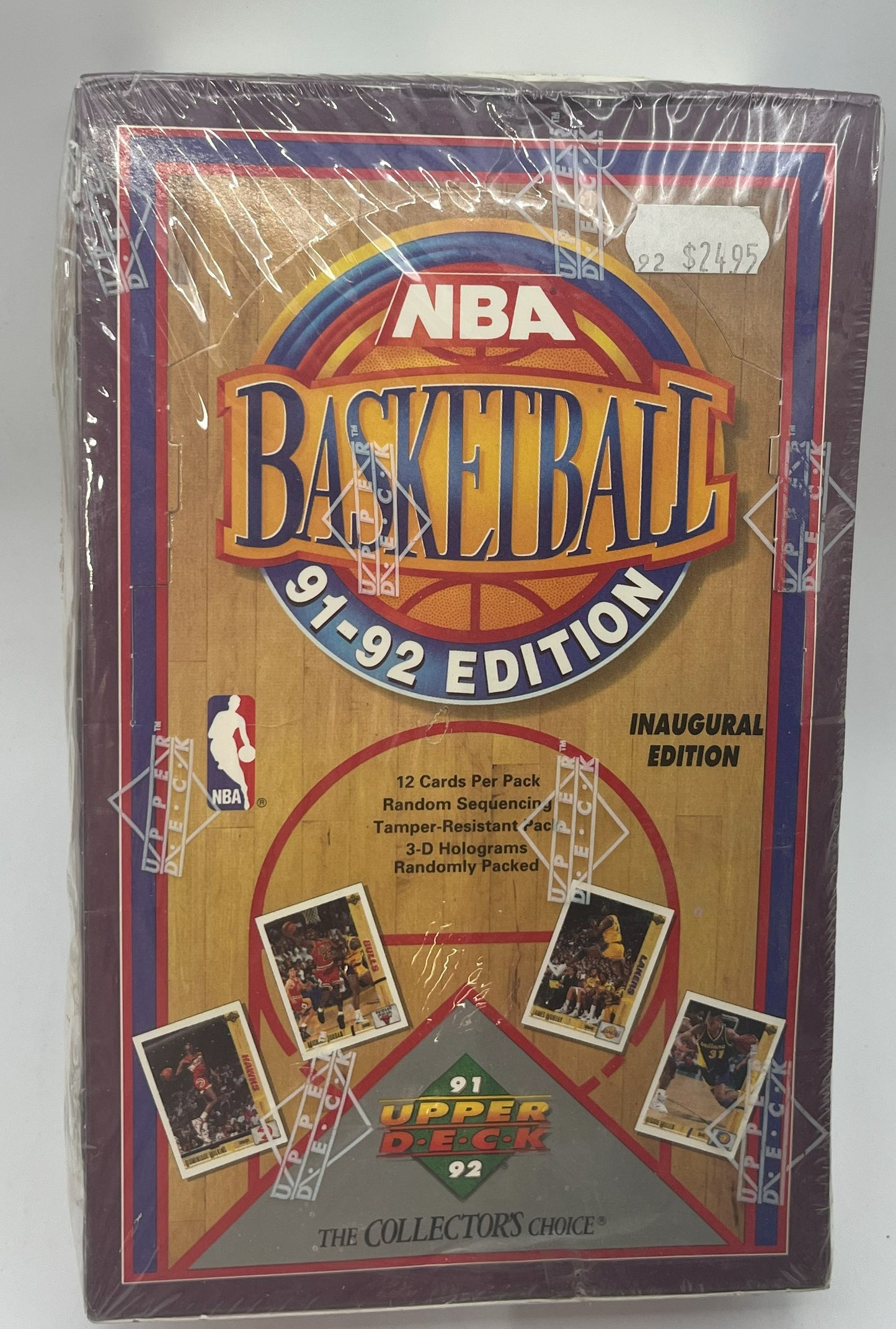 1991-92 Basketball Upper Deck Box
