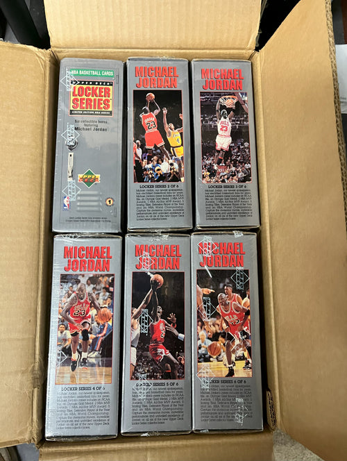 1991-92 Basketball Upper Deck Michael Jordan Locker Series Case 003181