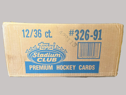 1991-92 Hockey Topps Stadium Club Case 326-91