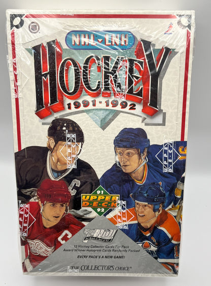 1991-92 Hockey Upper Deck Box
