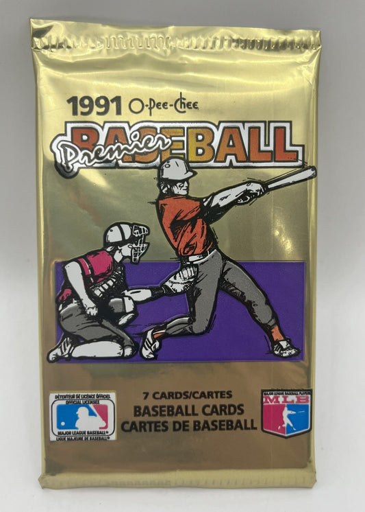 1991 Baseball O-Pee-Chee Premier Pack