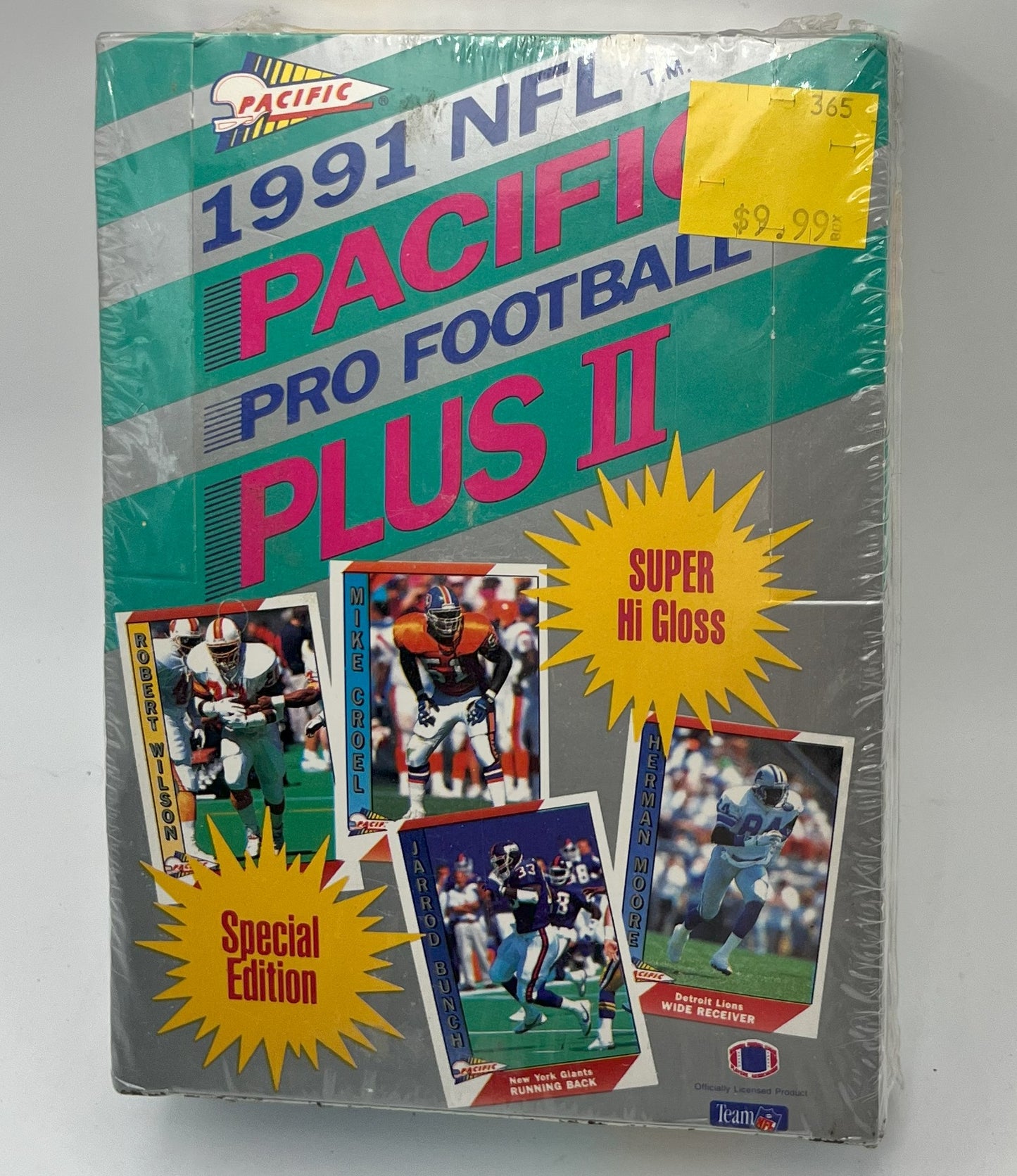 1991 Football Pacific Plus II Special Edition Box