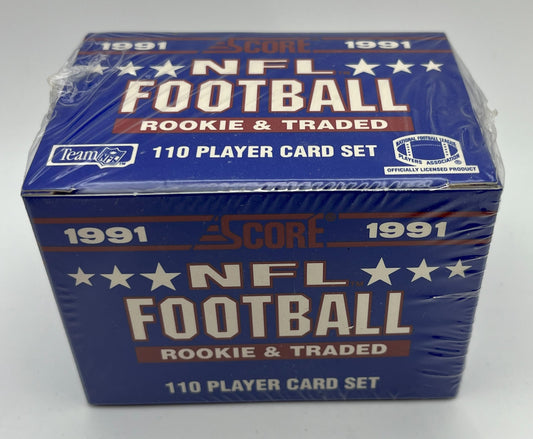 1991 Football Score Rookie and Traded Set