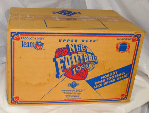 1991 Football Upper Deck Case Favre RC