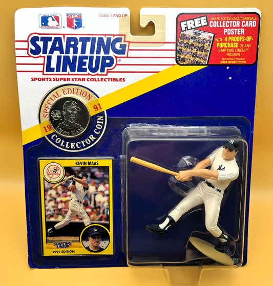 1991  Kevin Mas Starting Lineup with Card Factory Sealed - Vintage