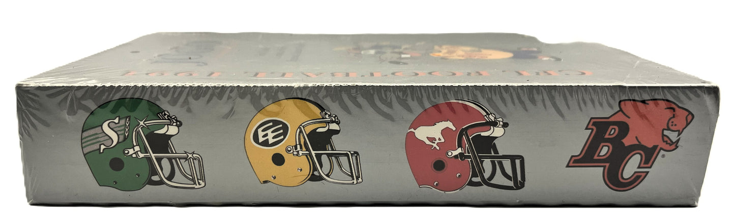 1991 Jogo Inc CFL Canadian Football League Box
