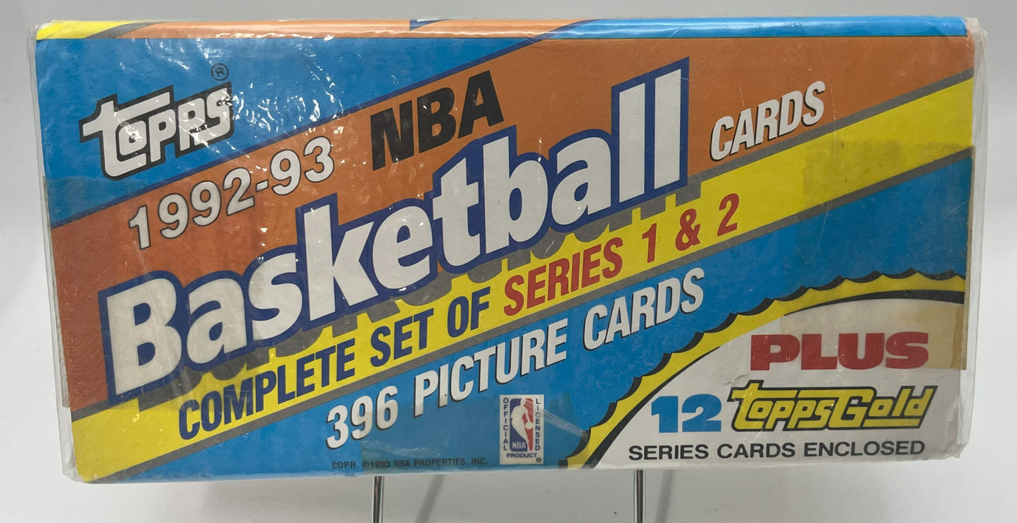 1992-93 Basketball Topps Full Factory Set - Shaq RC