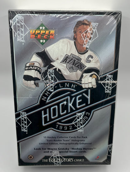 1992-93 Hockey Upper Deck Low Series 1 Factory Box