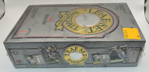 1992 Baseball Leaf Series 1 Box